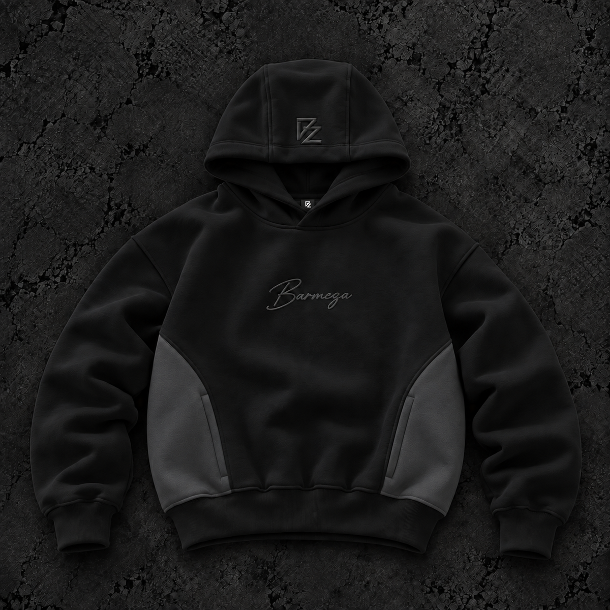 Barmeza Oversized Hoodie — Antrasit