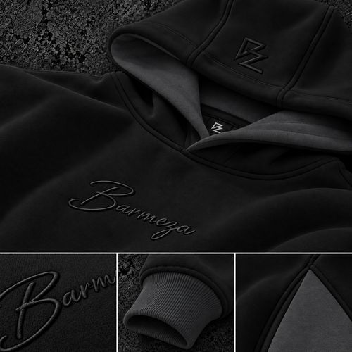 Barmeza Oversized Hoodie — Antrasit