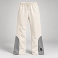Barmeza Wide Leg Sweatpants — Ekru