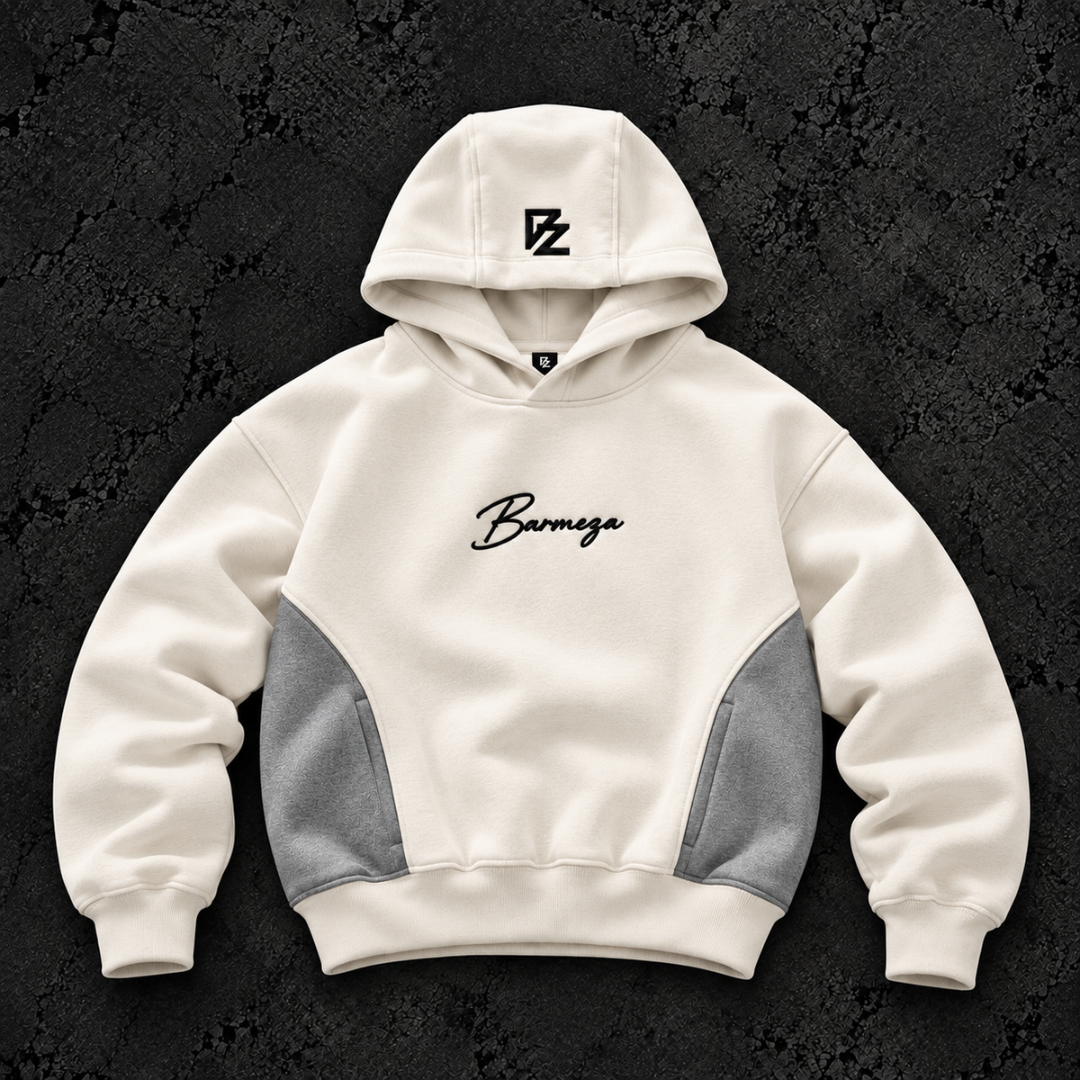 Barmeza Oversized Hoodie — Ekru