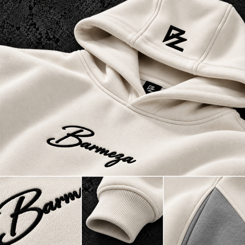 Barmeza Oversized Hoodie — Ekru